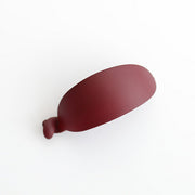 Minimal curved resin ponytail hair clip