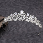 Vivienne Crystal Classic bridal tiara with sparkling crystal-style embellishments on a dark background