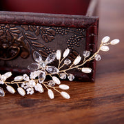 Elowen 25 cm flexible pearl bridal hair vine